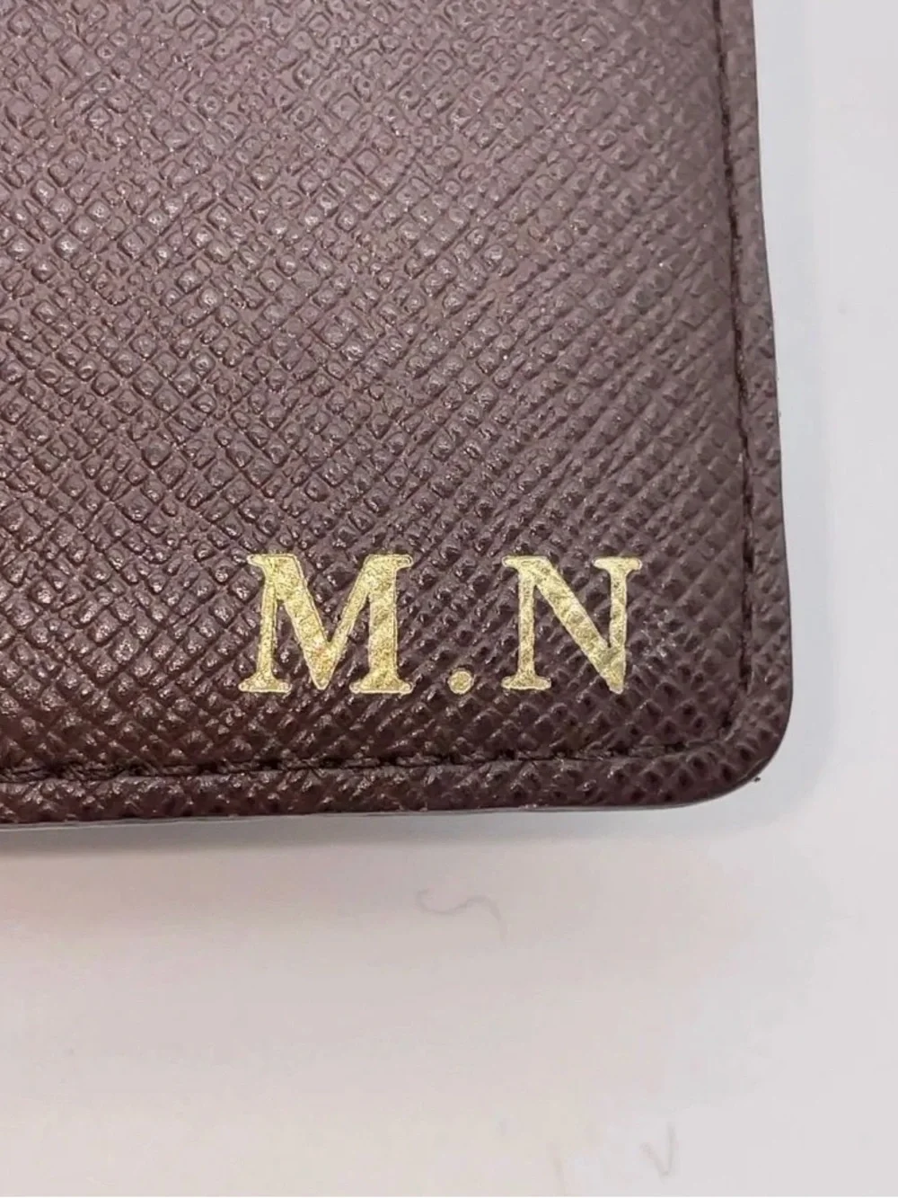 Auth Louis Vuitton Damier Ebene Agenda PM Notebook